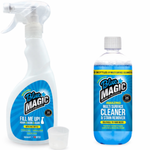 Blue Magic Cleaner | Multi Purpose Cleaning Concentrate - Tackles Tough Stains - As Seen on TV! - 500ml - Blue Magic Trial Starter Kit