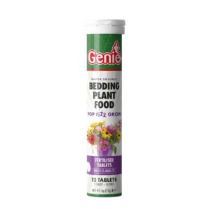 Bedding Plant Food Water Soluble Fertilizer Tablets 12 Tablets per Tube 1 tablet makes 5 litres