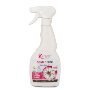 Kleeneze - Spider Free - Spider Repellent - 500 ml - Ready-to-use Spray - Natural, Poison-Free, Repeller Spray - Welfare Friendly and Humane