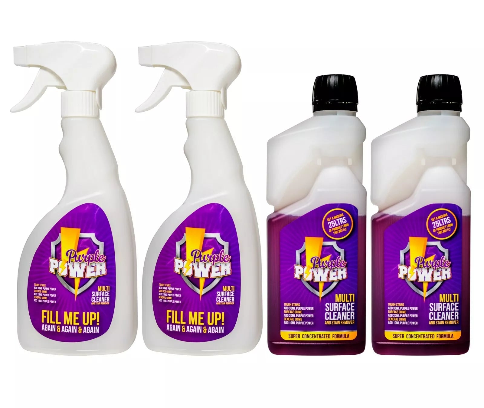 Purple Power cleaning solution pack