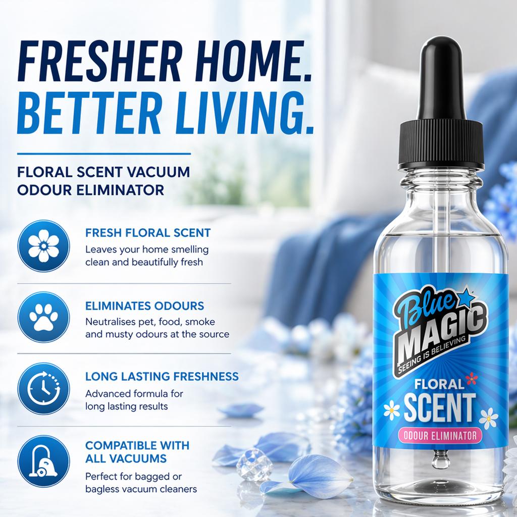 Blue Magic - Floral Scent Drops - Odour Eliminator (50ml) - Image 4