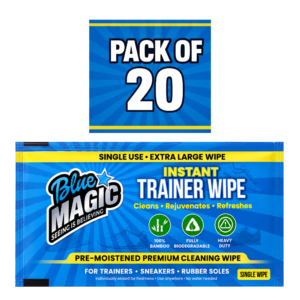 Blue Magic Instant Trainer Wipes - Classic Pack of 20