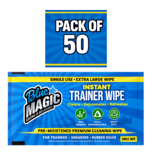 Blue Magic Instant Trainer Wipes - Family Pack of 50
