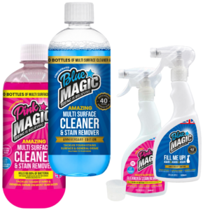 BUNDLE SAVING – Blue Magic and Pink Magic Concentrates + 2 Spray bottles