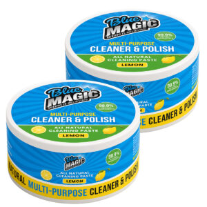 Blue Magic - Lemon scented multi-purpose cleaning and polishing paste (2 x 300ml)