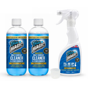 Blue Magic – 1 Litre Multi Purpose Cleaning Concentrate + refillable spray bottle