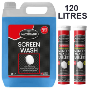 Autocare Screenwash Tablets - 24 tablets make 120 litres