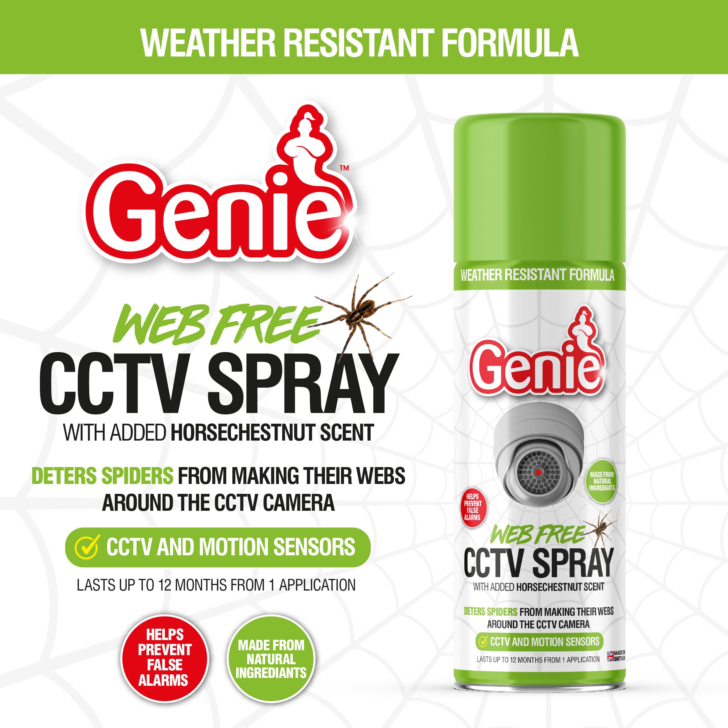 Genie Web-Free CCTV Spray (300ml) - Image 3